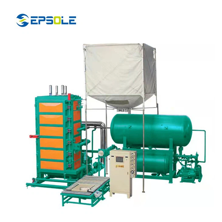 Eps Block Machine -tuotantolinja